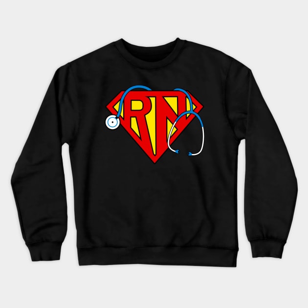 Registered Nurse RN T-shirt Crewneck Sweatshirt by KsuAnn